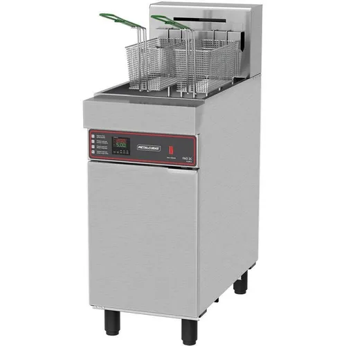 Fritadeira Água E Óleo Metalcubas 30l Fao2c 380v Trifásico Foto 1