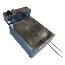 Fritadeira Elétrica 5 Litros 1 Cuba 220v Com Tampa Foto mini 4