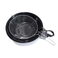 Fritadeira Elétrica 7 Litros Tacho Preto Esmaltado 110v Foto mini  2