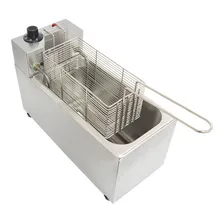 Fritadeira Elétrica Com Óleo 3 Litros Industrial Frb1c3 Inox 220V Foto mini 3