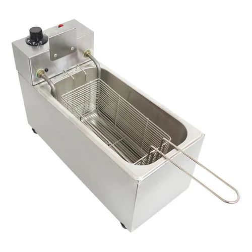 Fritadeira Elétrica Com Óleo 3 Litros Industrial Frb1c3 Inox 220V Foto 1