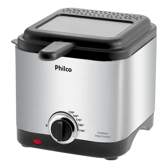 Fritadeira Elétrica Deep Fry Inox 1,8l Philco 220v Foto 1