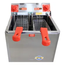Fritadeira Elétrica Fritador Industrial 25 Litros Água Óleo 7800w Foto mini 4