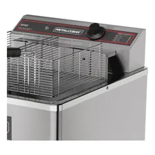 Fritadeira Elétrica Industrial Metalcubas 18l Gfao18p 220v Cor Aço inoxidável Foto mini 2