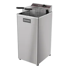 Fritadeira Elétrica Industrial Metalcubas 18l Gfao18p 220v Cor Aço inoxidável Foto mini 1