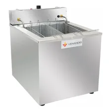 Fritadeira industrial elétrica Venâncio SFAO4 23L aço inoxidável 220V Foto mini 4