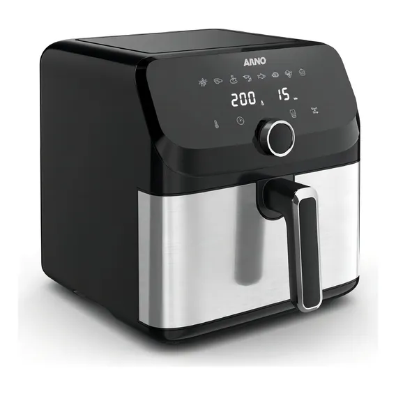 Fritadeira Sem Óleo Arno Air Fry Mega Digital 7,5l 220v Foto 1