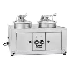 Fritador De Frango Elétrico Fire De 2 Bocas Com Cavalete Cor Branco 220v Foto mini 1