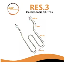 Fritador Elétrico 2 Cubas 6 Litros + Tampas Inox Cor Prateado 220v Foto mini  3