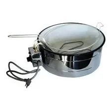 Fritador Elétrico Industrial 3,5 Equipamentos Inox 110v Foto mini 1