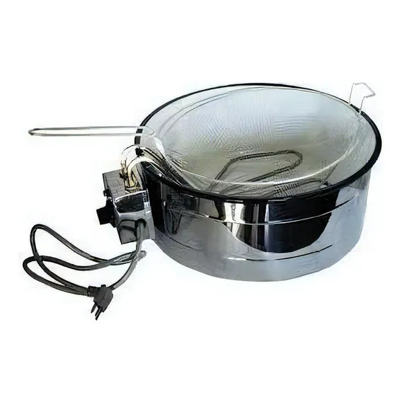 Fritador Elétrico Industrial 3,5 Equipamentos Inox 110v Foto 1