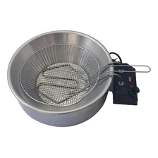 Fritador ElĂ©trico Industrial Grande 7 Litros AlumĂnio 220v Foto mini 4