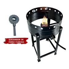 Fritador Pastel A Gás Alta Pressão 10 Litros Com Tacho 45cm Cor Cinza-escuro Foto mini 4