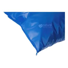 Fronha Capa Impermeável Para Travesseiro Hospitalar Courvin Cor Azul Liso Foto mini 2