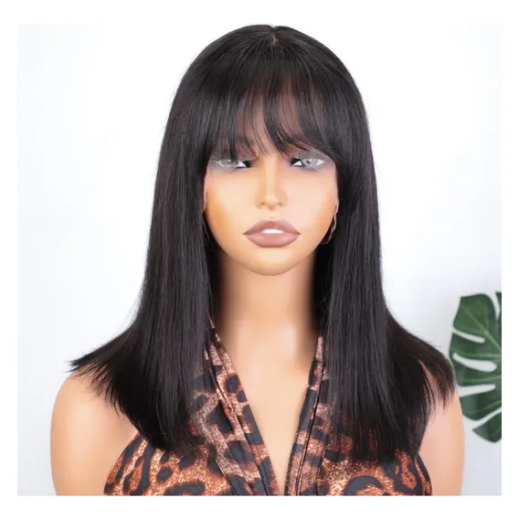 Front Lace Cabelo Humano Liso Foto 1
