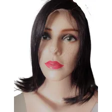 Front Lace Repartição Bob Humana, Uso Diario, Cabelo Humano Foto mini 2