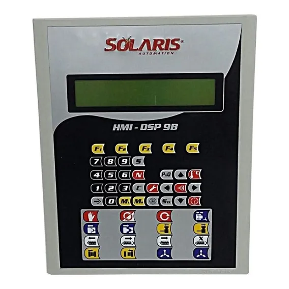 Frontal Dsp9b Display Lcd Solaris Injetora Foto 1