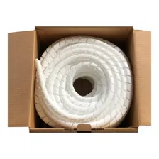 Frontec tubo espiral organizador fio expansÃvel branco 10m Foto mini 4