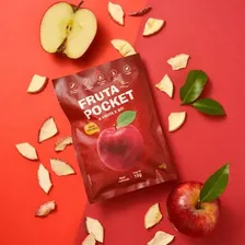 Fruta Pocket Maçã Fruta Liofilizada 20gr Foto mini  3