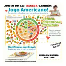 Frutas Legumes Brinquedo Com Velcr Cozinha Frutas + Cestinha Foto mini 2