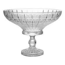 Fruteira Centro De Mesa Saladeira 24 Cm Cristal Diamond Lyor Foto mini 1