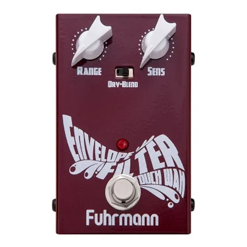 Fuhrmann Envelope Filter - Pedal Efeito Auto Wah Guitarra Cor Vinho Foto 1