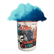 Fumaça Colorida Lata 75mm Grande ChÔ Revelação Azul Foto mini 3
