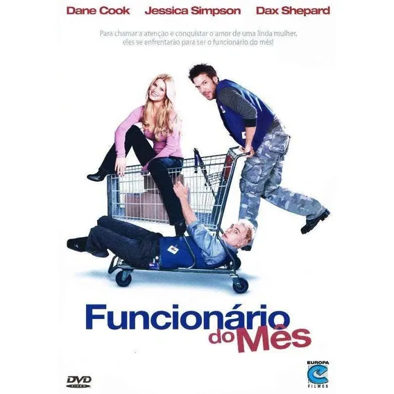 Funcionário Do Mês - Dvd - Jessica Simpson - Dane Cook Foto 1