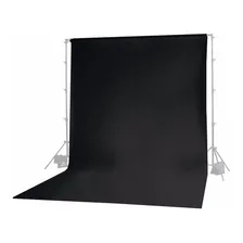 Fundo Fotográfico Preto 3x6m Muslin Algodão Alta Qualidade Foto mini 2