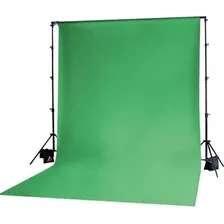 Fundo Infinito Greika Verde,preto,branco Chroma Key 3x5m Cor Verde Foto mini 4