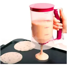 Funil Dispenser Para Massas Com Alça Dosadora Cupcake 900ml Cor Transparente Foto mini  2