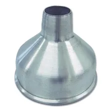 Funil P/ Encher Linguiça Nº8 Manual Aluminio - Aal Foto  mini 1
