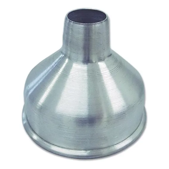 Funil P/ Encher Linguiça Nº8 Manual Aluminio - Aal Foto 1