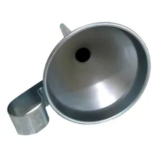 Funil Para Uso Geral Reto Metálico 300mm - Lubefer Foto mini 4