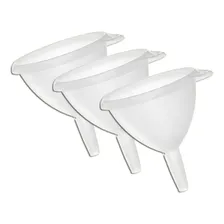 Funil Resistente Transparente Sanremo Casar Kit 3 Foto mini 1