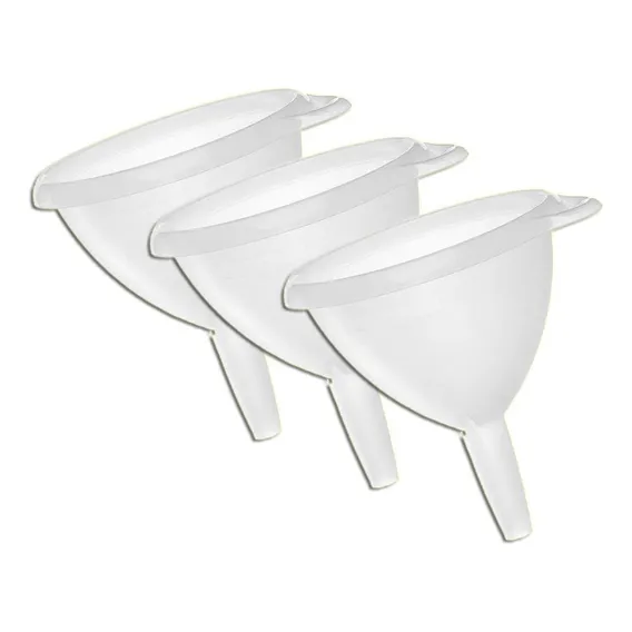 Funil Resistente Transparente Sanremo Casar Kit 3 Foto 1