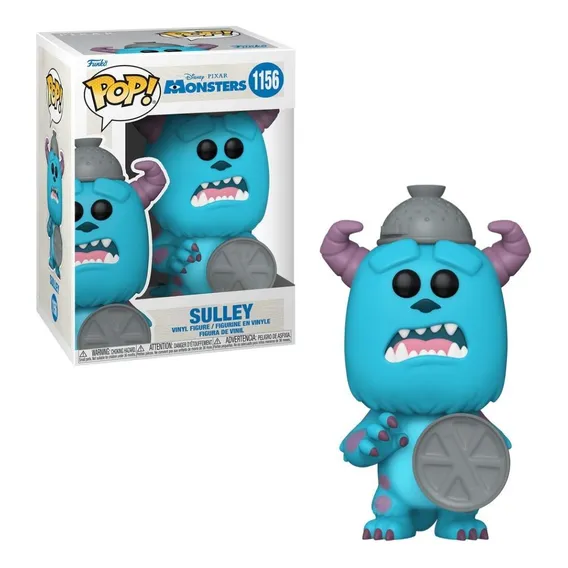 Funko Disney Pixar Boneco Sulley Disney Monster S. A. Pop! Foto 1