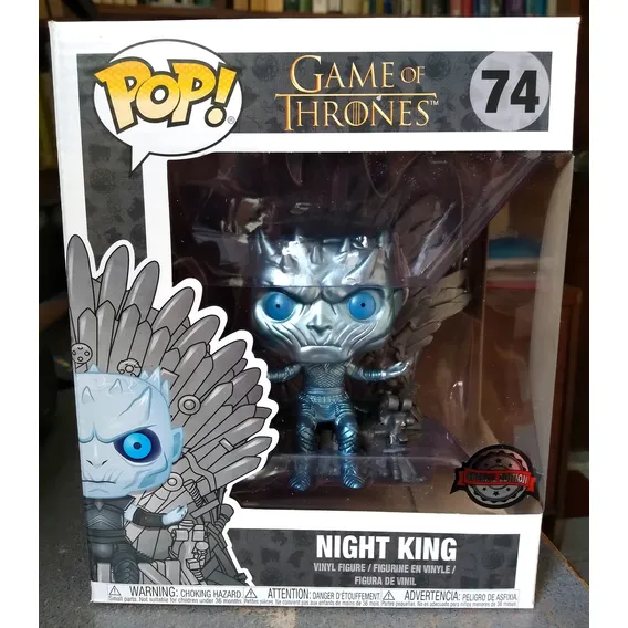 Funko Pop! A Guerra dos Tronos - Rei da Noite Trono de Ferro 74 Foto 1