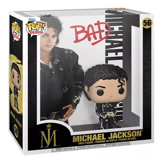 Funko Pop! Álbuns de Michael Jackson (bad) Foto 1