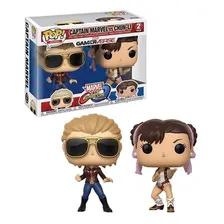 Funko Pop! Captain Marvel Vs Chun-li Marvel Vs Capcom #2 Foto mini 1