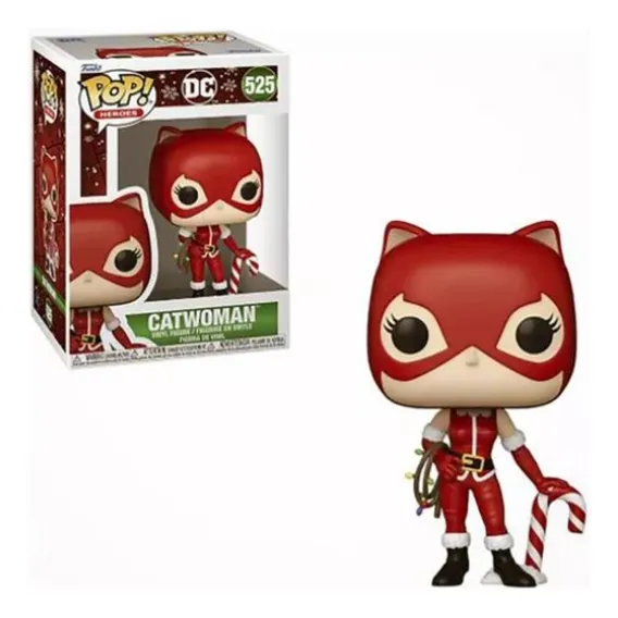 Funko Pop Dc 525 - Catwoman ( Natal ) Foto 1