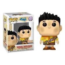 Funko Pop! Disney Up Altas Aventuras Russell 1472 Exclusivo Foto  mini 1