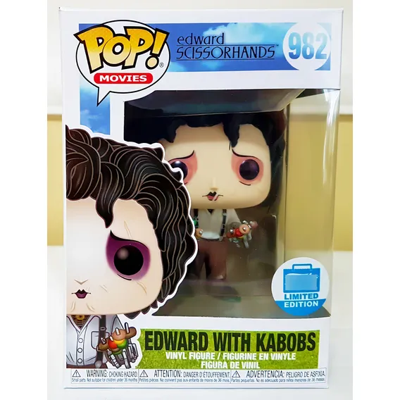 Funko Pop Edward Maos De Tesoura Scissorhands Kabobs #982 Foto 1