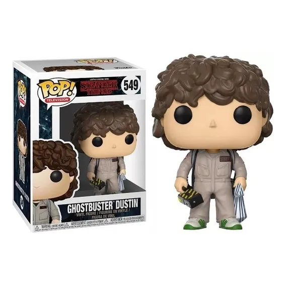 Funko Pop Ghostbuster Dustin (549) - Coisas estranhas Foto 1