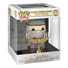 Funko Pop Harry Potter 172 Albus Dumbledore W/ Podium Foto mini 3