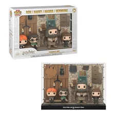 Funko Pop Harry Potter Ron Harry Potter Hagrid E Hermione Foto  mini 1