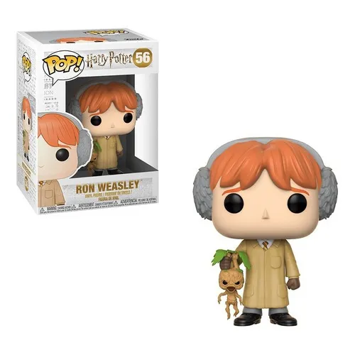 Funko Pop Harry Potter Ron Weasley Mandrágora 56 Foto 1