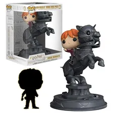 Funko Pop Harry Potter Ron Weasley Riding Chess Piece #82 Foto mini 1