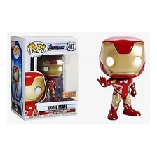 Funko Pop Iron Man #467 Exclusive Boxlunch Avengers End Game Foto mini 1