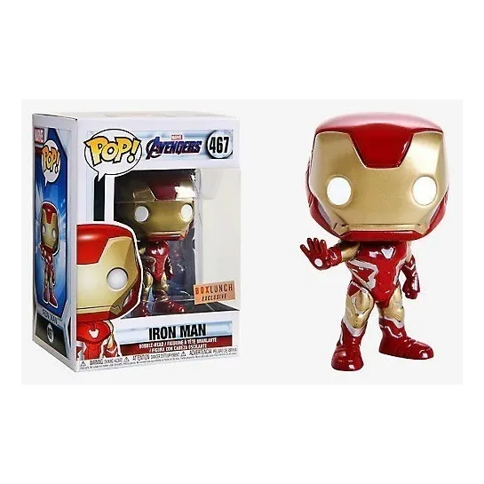 Funko Pop Iron Man #467 Exclusive Boxlunch Avengers End Game Foto 1